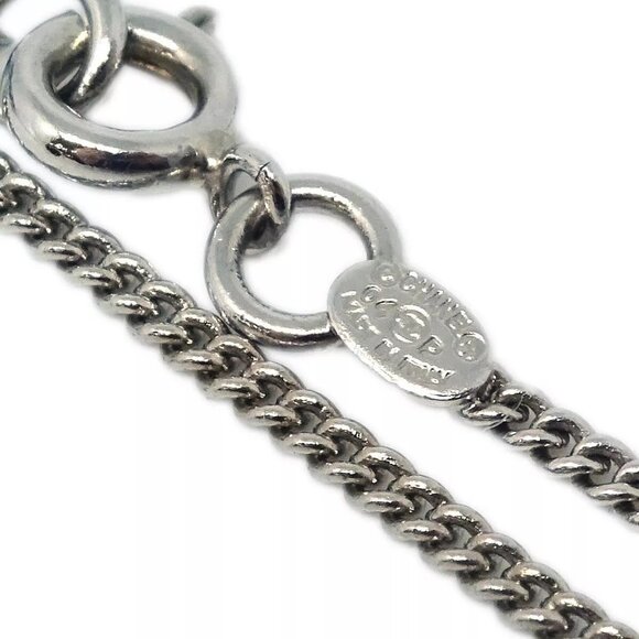Chanel Silver CC Clover Chain Bracelet 04P 124780 | eBay Chanel Silver CC Clover Chain Bracelet 04P 124780